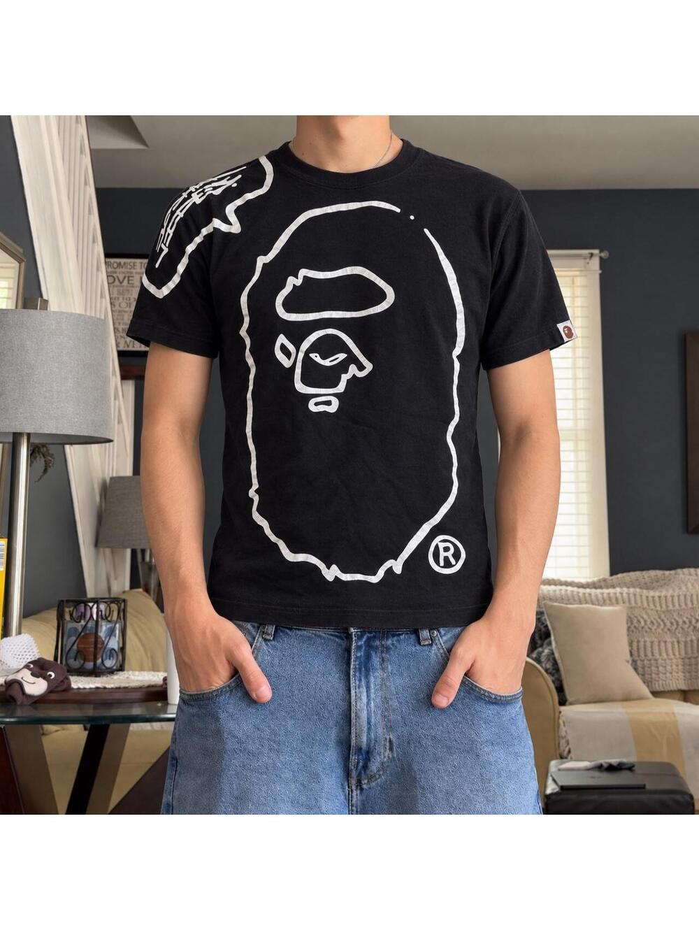 Y2K Bape AOP tee.